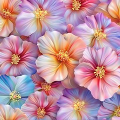 Fototapeta premium Floating Bouquet of Flowers