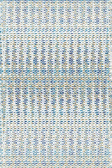 Rug seamless texture with square pattern, ethnic fabric, grunge background, boho style pattern, 3d illustration