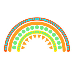 Bohemian Arch Polka Dots