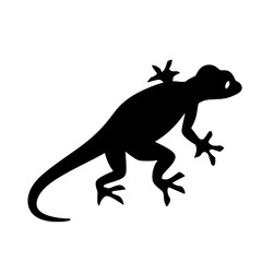 Gecko silhouette