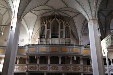 Blick in eine Historische Kirche in Dippoldiswalde