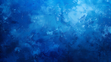 Obraz premium Abstract blue textured background resembling ocean waves with varied shades and brush strokes.