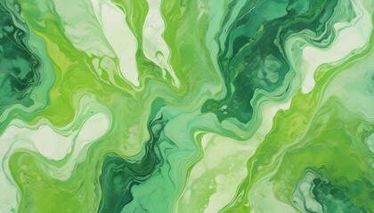 Clear Plain Shiny Warm Soft Vintage Bokeh Cloudy Wave Like Geometric Green Background or Texture