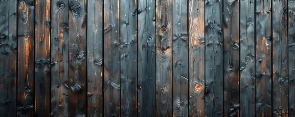 Fototapeta premium Rustic Wooden Fence Texture Background, 4K hyperrealistic photo
