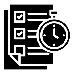 Project Management Icon For Design Element