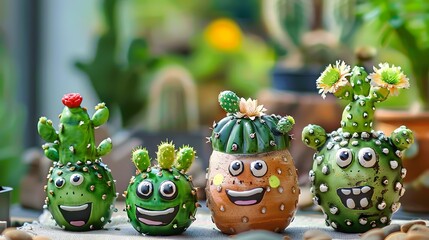Fototapeta premium plant, flower, pot, cactus, nature, leaf, illustration, garden, growth, vector, isolated, gardening, spring, icon, decoration, heart, flowerpot, tree, bin, water, object, love, flowers, can, summer