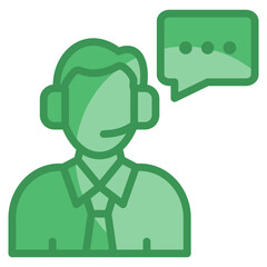 Customer Service Icon For Design Element