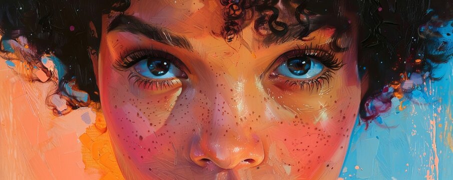 A portrait of a person with a mischievous twinkle in their eye, suggesting a playful spirit and a love for laughter.