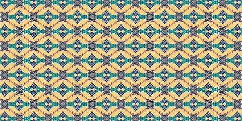 Seamless knitted snowflake pattern for wintery designs