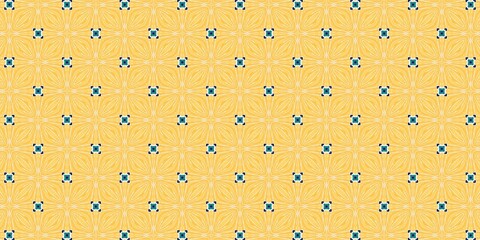 Geometric shapes and dots dance in a rhythmic pattern, creating a vibrant and visually appealing design