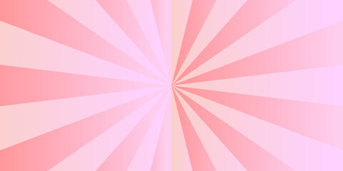 Modern Pink and purple red sunshine circle sunburst abstract geometric background. victor illustration sun ray sunbeam vintage texture. sunshine cartoon ads etc.	
