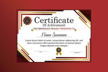 Certificate of Appreciation best award templates. Certificate for diploma, graduation, training to all students.