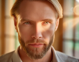 Obraz premium Man with a beard