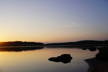 Lake in Oxford, Georgia