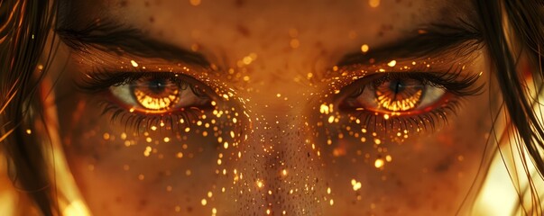 A spark of curiosity igniting in a face, the eyebrows furrowed and the lips slightly parted.