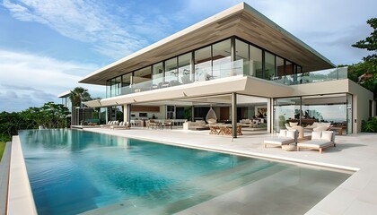 Fototapeta premium hotel swimming pool