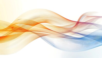 abstract background with multicolored curly lines, design concept art