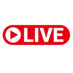 Live Straming Icon Template For social media Design