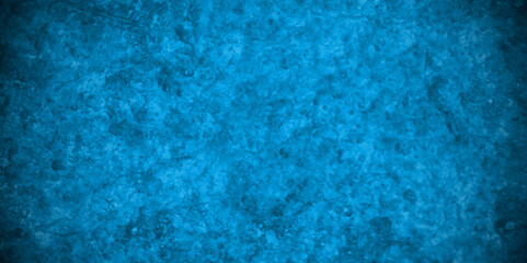 Abstract dark blue stone grungy wall backdrop texture background. Blank blue concrete texture surface background. Dark texture blue bath water background.