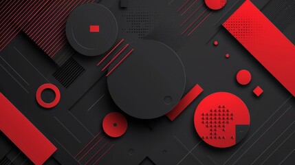 Obraz premium Colorful abstract modern luxury background. Geometric shape. Triangles, squares, rectangles, stripes, lines. Modern and futuristic. Gradient. Template.