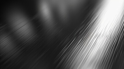 Background of black polished aluminum. Texture of stainless steel