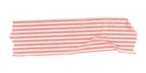 Pattern washi tape png clipart, pink stripes on transparent background