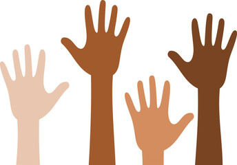 Hand Vector Graphic Illustration 