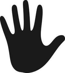 Hand Vector Graphic Illustration 