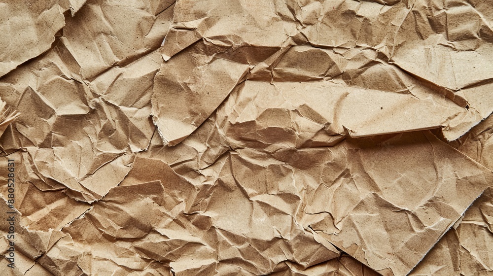 Poster background texture of recycled cardboard paper; abstract recycled pattern decorative material
