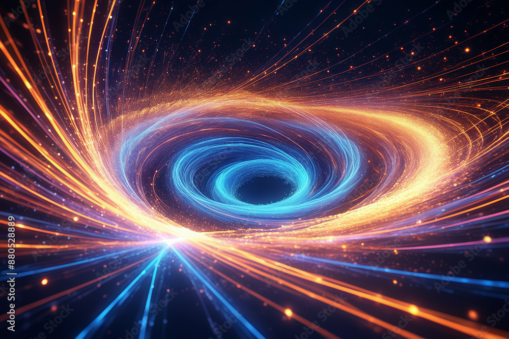 Poster abstract background with space