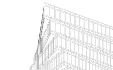 Fototapeta premium abstract architecture