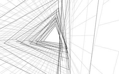 Obraz premium abstract architecture