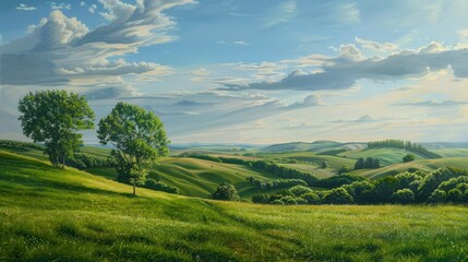 Fototapeta premium Rolling Hills