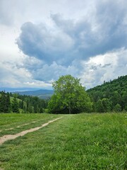 Piękne widoki gór, Tatry, górski krajobraz