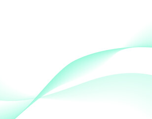 波　ウェーブ背景　緑　背景透過