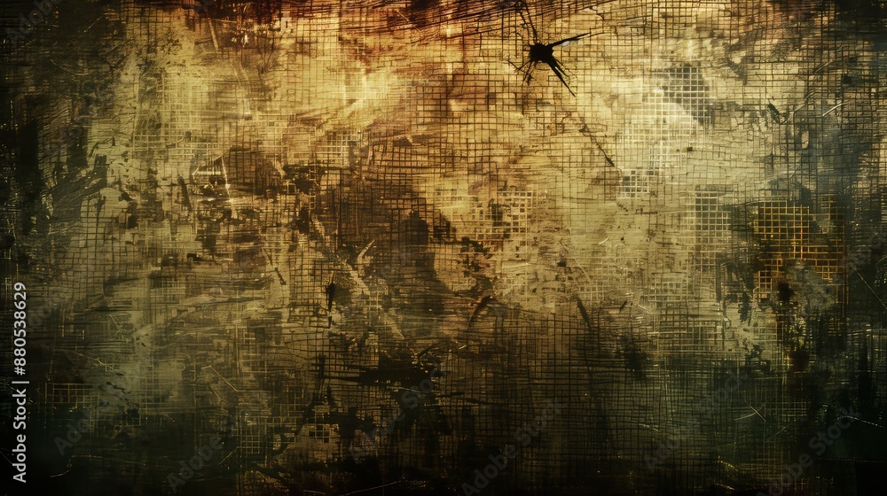 Poster the background includes a scratched grunge effect and a space for your text or picture, an overlay i