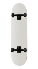 Plain white skateboard design element © Rawpixel.com