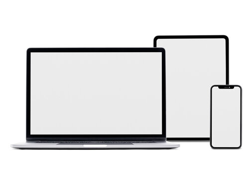 Digital devices blank screen png technology and electronics