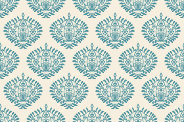 Beautiful Ethnic abstract ikat art. Seamless Kasuri pattern in tribal, folk embroidery, Aztec geometric art ornament print. Design for carpet, wallpaper, clothing, wrapping, fabric,cover. Design.