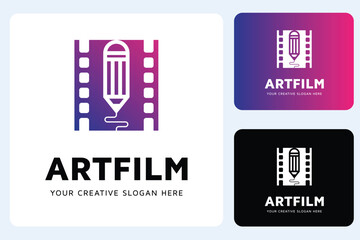 Art Film Logo Design Template