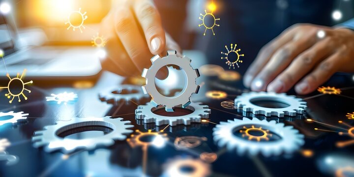 Enhancing the Sourcing Process Strategy for Vendor Management, Cost Reduction, and Automation. Concept Sourcing Process Strategy, Vendor Management, Cost Reduction, Automation, Procurement Strategy