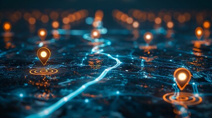 Navigating the Digital Landscape: A Futuristic Map of Interconnected Pathways