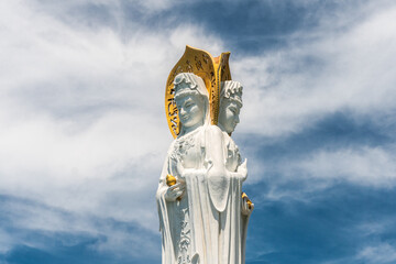 SANYA, HAINAN, CHINA Buddhist deity statue Guainin