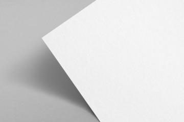 A4 paper png mockup, transparent blank design space