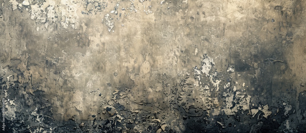 Poster retro style background with natural cement texture for a vintage look suitable for design projects n