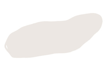 Blob shape png sticker, transparent background