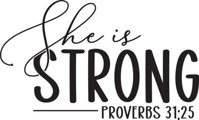 She is Strong