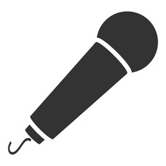 podcast logo. Microphone icon. Radio podcast icon. webinar, online training, radio show or audio blog podcast concept isolated on transparent background.