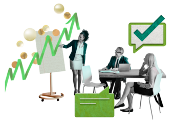 Climate crisis meeting png sticker remix, transparent background
