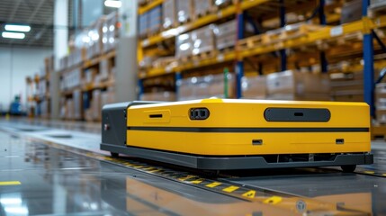 Automated Guided Vehicles (AGVs): Autonomous vehicles in industrial settings optimize material handling, improving productivity and workplace safety.
